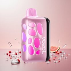 VOZOL RAVE 40000 Engangs Vape Vandmelon Is 270 graders Glødende Design 80% opladet på 20 min