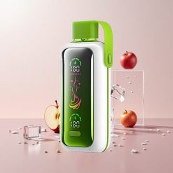 VOZOL Star 20000 Puffs Engangs Vape Dobbelt Æble Is med 2,2" HD spejlskærm og 650mAh batteri