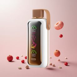 VOZOL Star 20000 Puffs Engangs Vape Drage Jordbærbanan med 2,2" HD spejlskærm og 650mAh batteri
