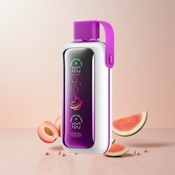 VOZOL Star 20000 Puffs engangs vape fersken mango vandmelon med 2,2" HD spejlskærm og 650mAh batteri