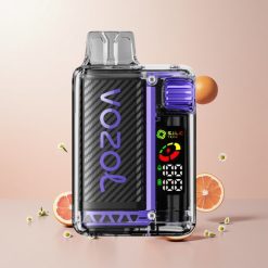 VOZOL Vista 20000 Puffs Engangs Vape Hyldeblomst Grapefrugt med 6-trins Wattjustering og 650mAh Genopladelig Batteri