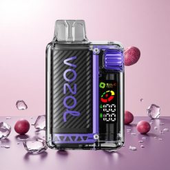 VOZOL Vista 20000 Puffs Genanvendelig E-cigaret Vindrue Is med 6-trins Wattjustering og 650mAh Batteri