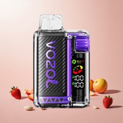 VOZOL Vista 20000 Puffs engangs vape jordbær mango med 650mAh batteri og 2% nikotin