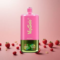 VapSolo Tripe 30000 Puffs - Rød Tyr - 40ml, Type-C