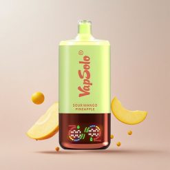 VapSolo Triple 30000 Puffs Disposable Vape Sur Mango Ananas (40ml, Type-C)