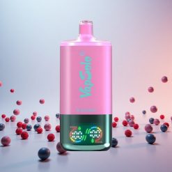 VapSolo Triple 30000 Puffs Engangs Vape Blå Hindbær – 40ml, Type-C