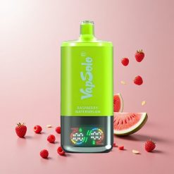 VapSolo Triple 30000 Puffs Engangs Vape Hindbær Vandmelon - 40ml, Type-C
