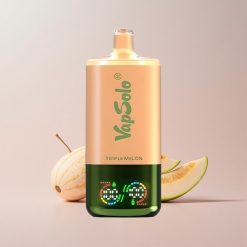 VapSolo Triple 30000 Puffs Engangs Vape Triple Melon Carton Størrelse: 105 x 42 x 41,5 mm Puffs: 30000 Puffs E-Væske: 40 ml Nicotinstyrke: 20 mg/ml, 50 mg/ml