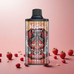 Vapsolo Super 15000 Puffs Engangs Vape Rød Tyre (40ml, Type-C)