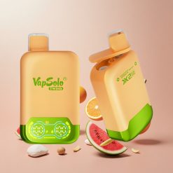 Vapsolo Twins 20000 Puffs Engangs Vape Orange Mango Vandmelon & Red Bull Størrelse: 51 x 29 x 94,9 mm E-væske: 40 ml