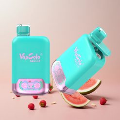 Vapsolo Twins 20000 Puffs Engangs Vape Triple Melon & Hindbær Vandmelon (51 x 29 x 94,9 mm, 40 ml)